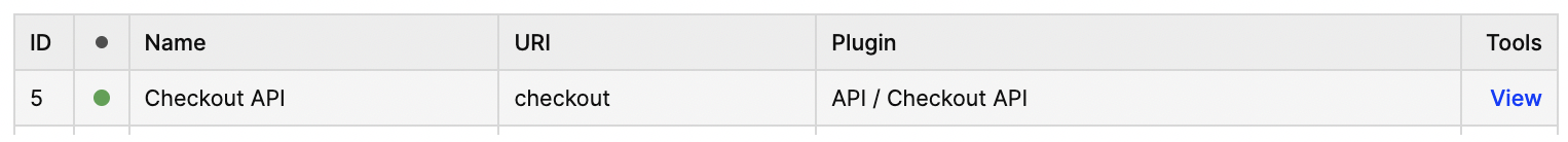 Plugin list