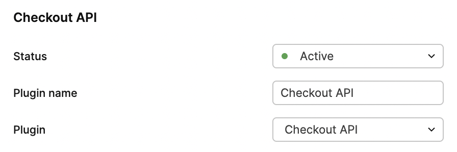 Plugin list